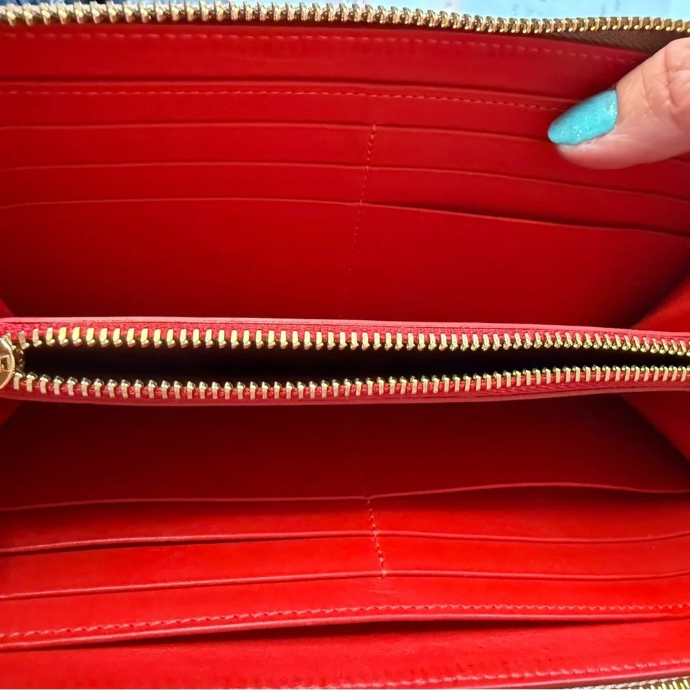Christian Louboutin Tan Studded Wallet - Picture 6 of 8